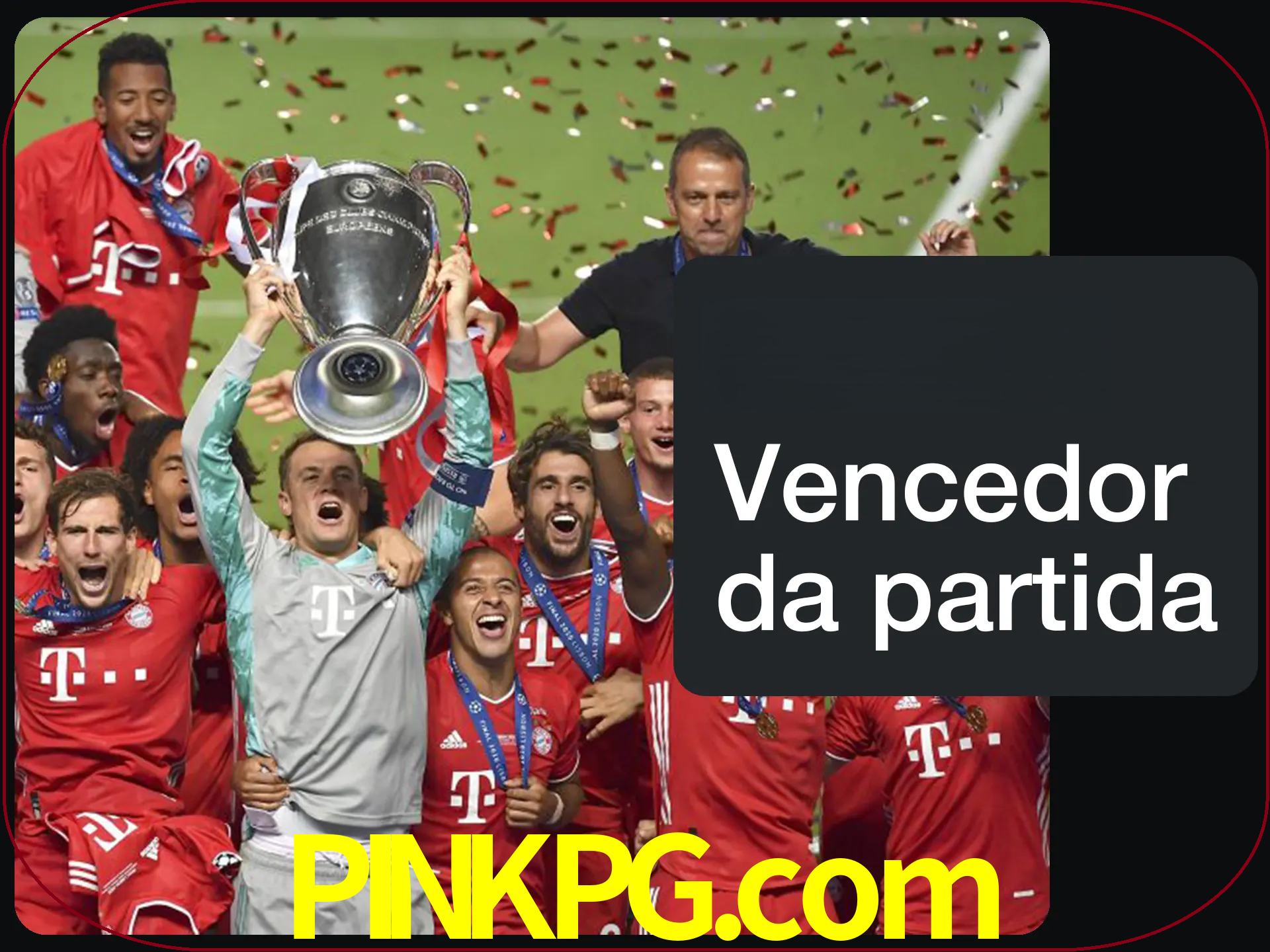 Aposte no vencedor e ganhe uma grande quantia de dinheiro.