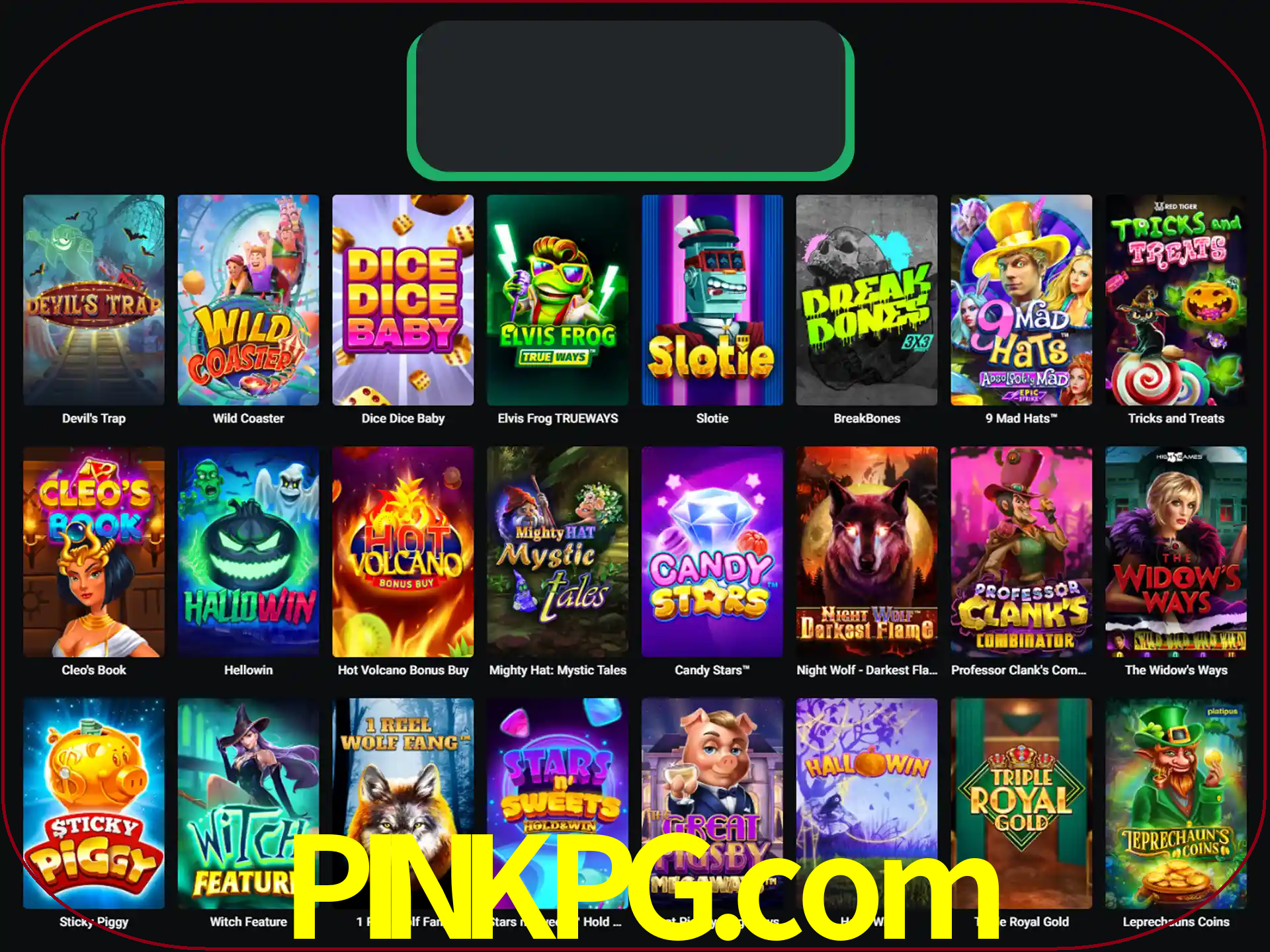 Procure por seus amados jogos de slot.