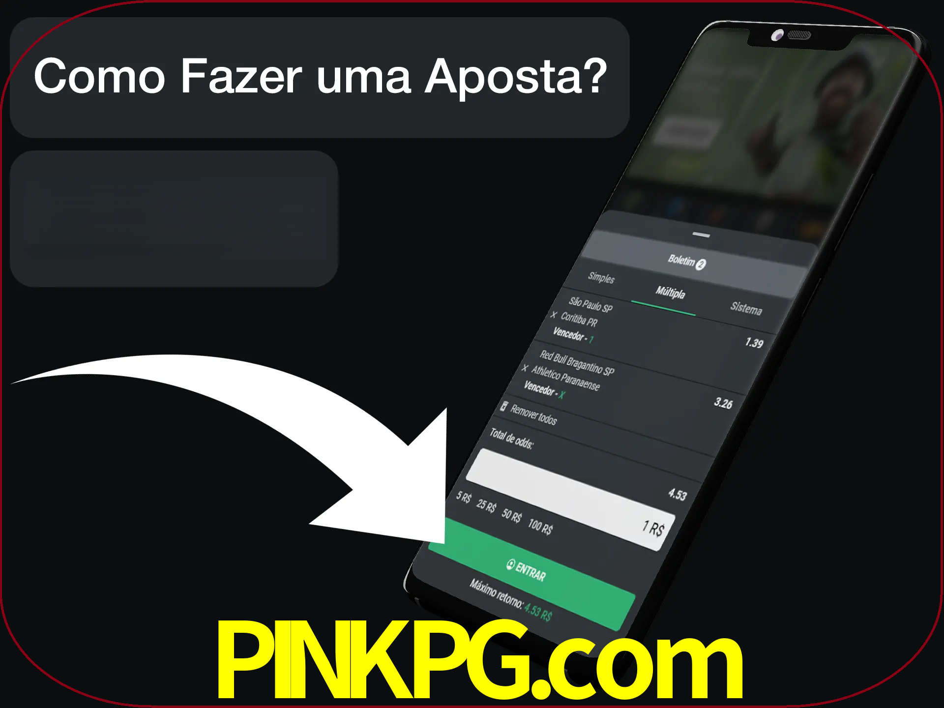 Preencha sua aposta e aguarde o resultado.